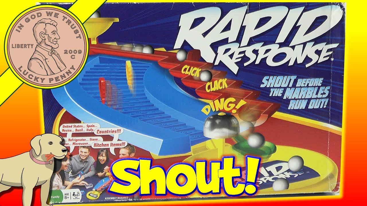 How To Play The Game Ideal Rapid Response Marble Timer Board Game