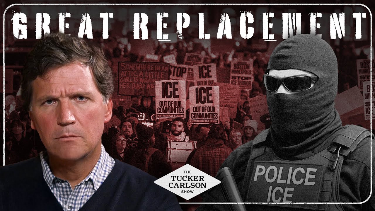 Тукер о значении протестов ICE для белой Америки