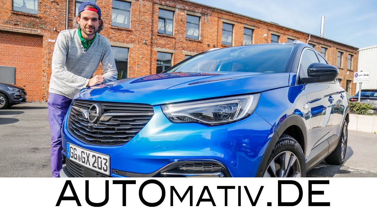 Opel Grandland X (130 PS, 1.2 Liter) im Test und Fahrbericht | erste Sitzprobe - Review