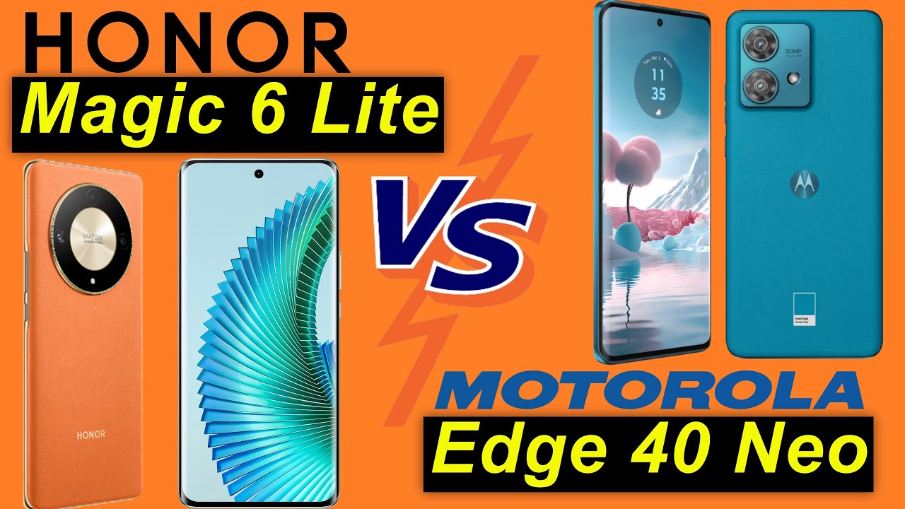 Honor Magic 6 Lite versus Motorola Edge 40 Neo | SeppelPower