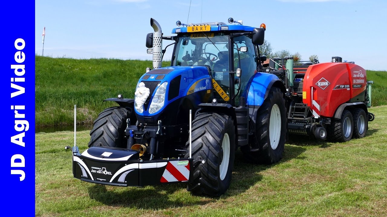 2022 | NEW Kuhn FBP 3135 + New Holland T6050 | Balen persen | Jan van Norel Doornspijk