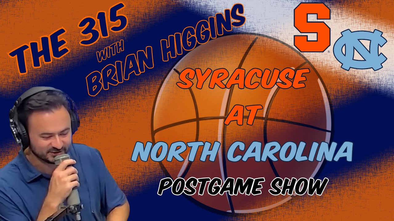 Syracuse Basketball at North Carolina Postgame Show