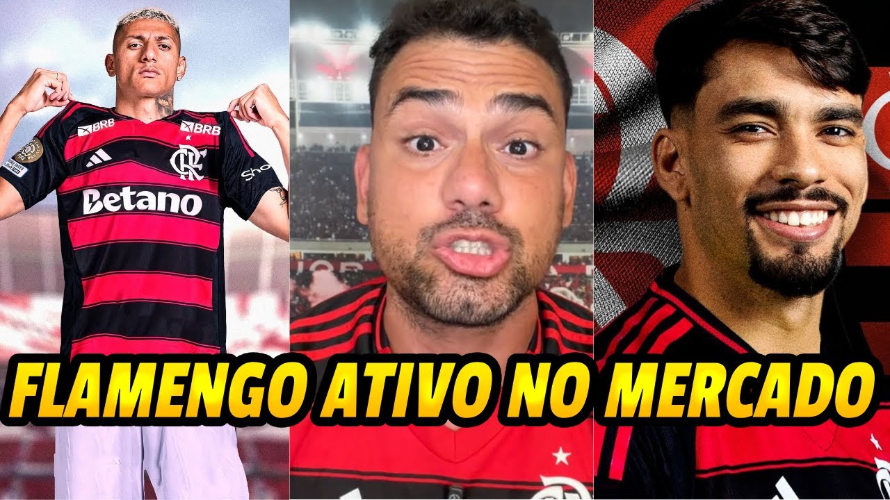 ACONTECEU AGORA! PAQUETÁ FORA DOS PLANOS! FLAMENGO MIRA RICHARLISSON! NOTICIAS DO FLAMENGO HOJE