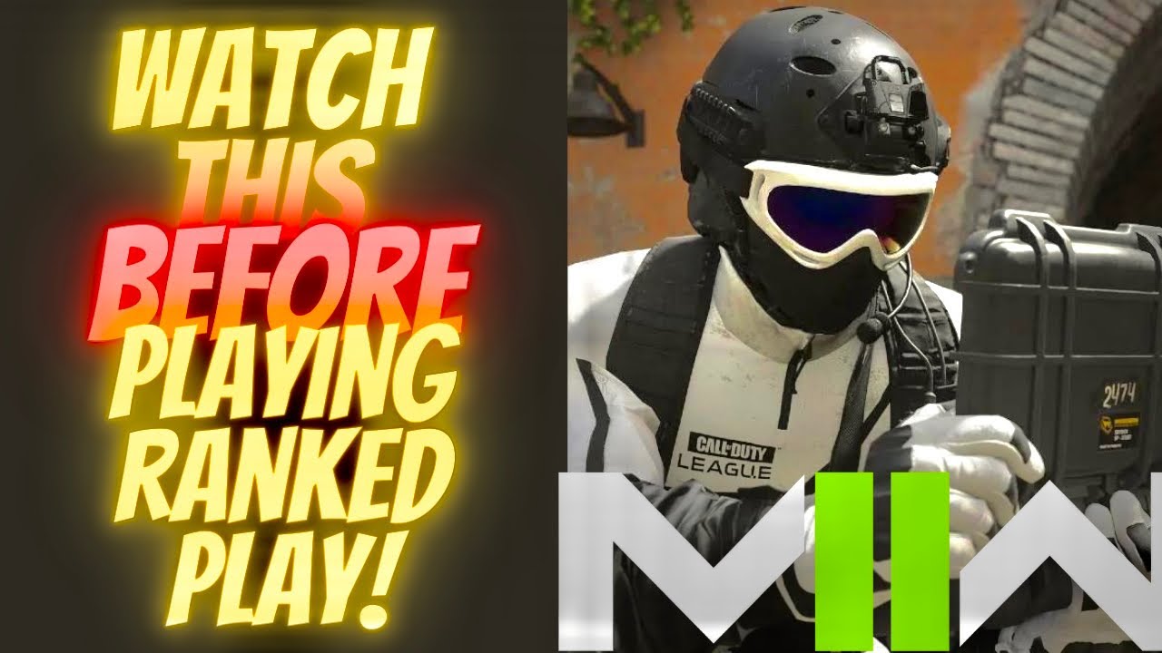 What You Should Know Before Playing Ranked Play in MW2