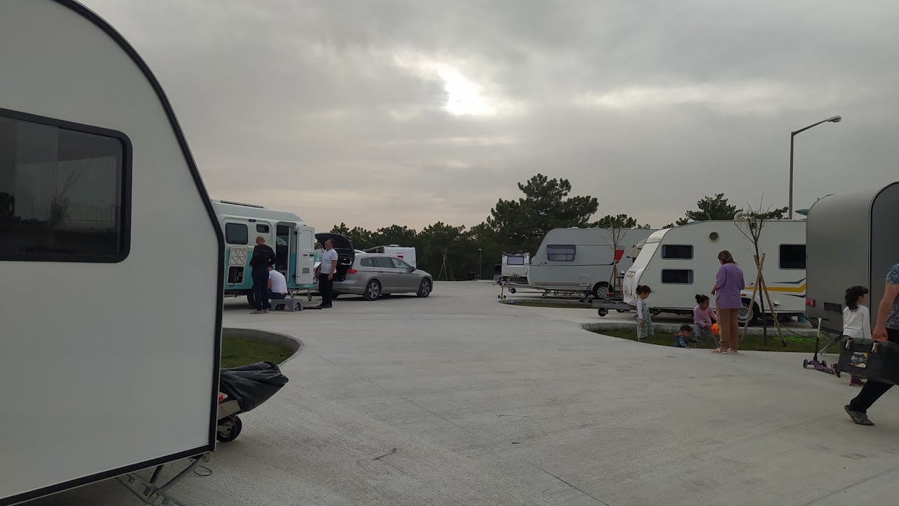 Ankara Mavi Göl Karavan Kamp Alanı Tanıtımı | Ankara'nın Merkezinde Karavan Kamp Alanı