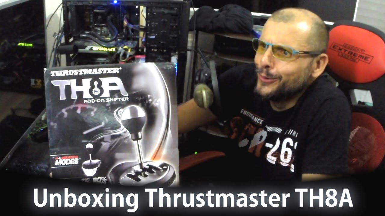 Unboxing Câmbio Thrustmaster TH8A - Novo BAGULHINHO do Spitão! ( ͡° ͜ʖ ͡°) [PT-BR]