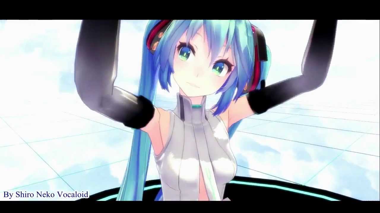【MMD】Prism Heart - Miku Append (Lyrics)