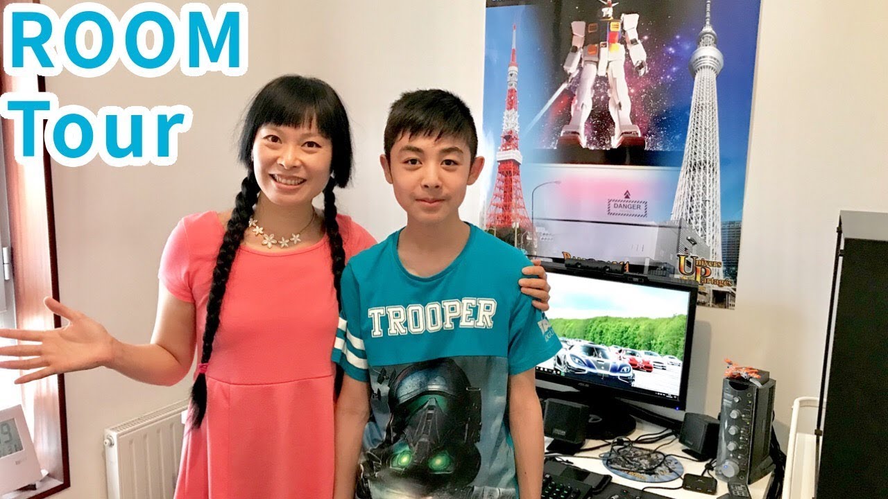 ROOM TOUR MaxCraft #3 Dans sa chambre : matériel high tech GAMING PC gamer PS4 VR gunpla GUNDAM