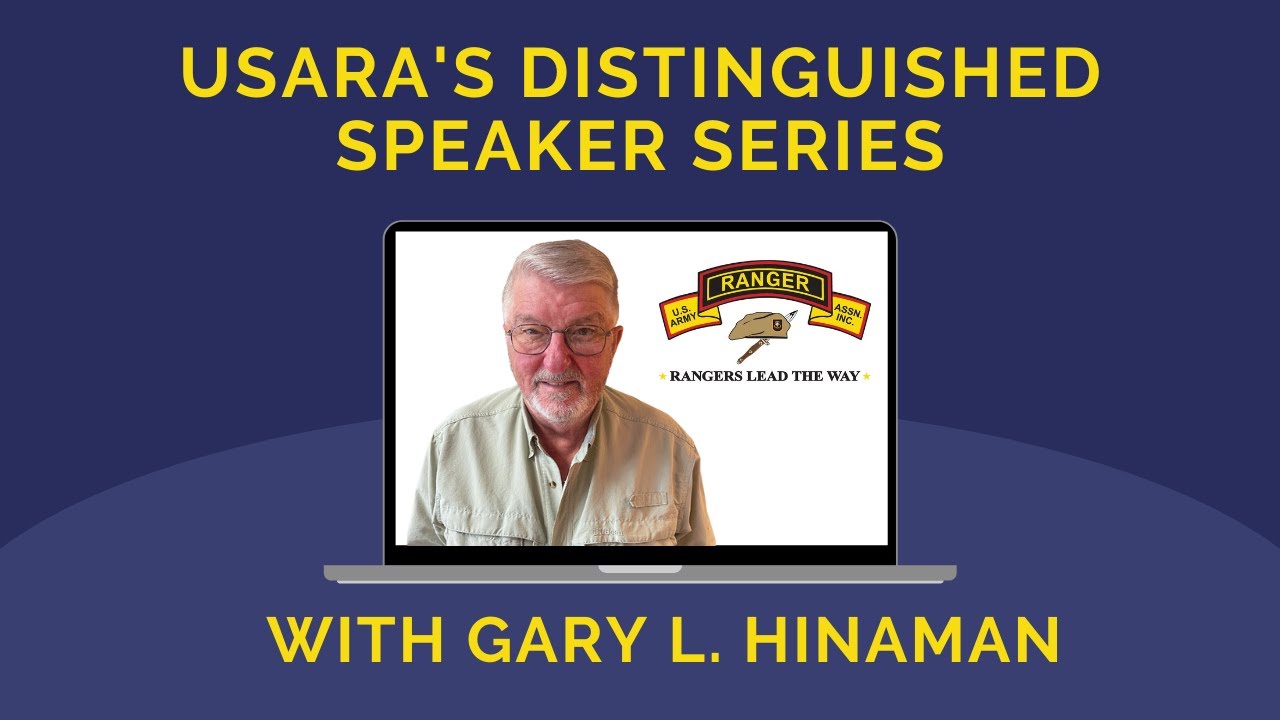 USARA's Distinguished Speaker Series: Author Gary L. Hinaman