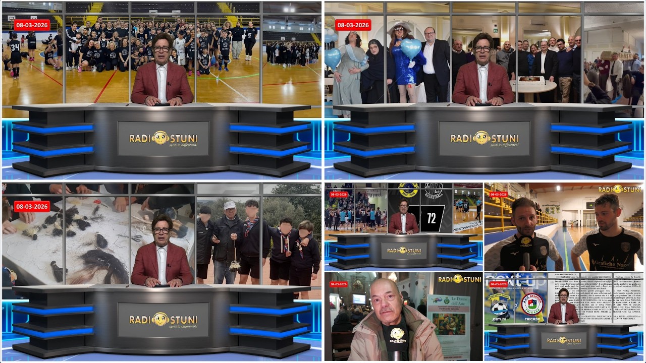 Radiostuni News del 08/03/2026