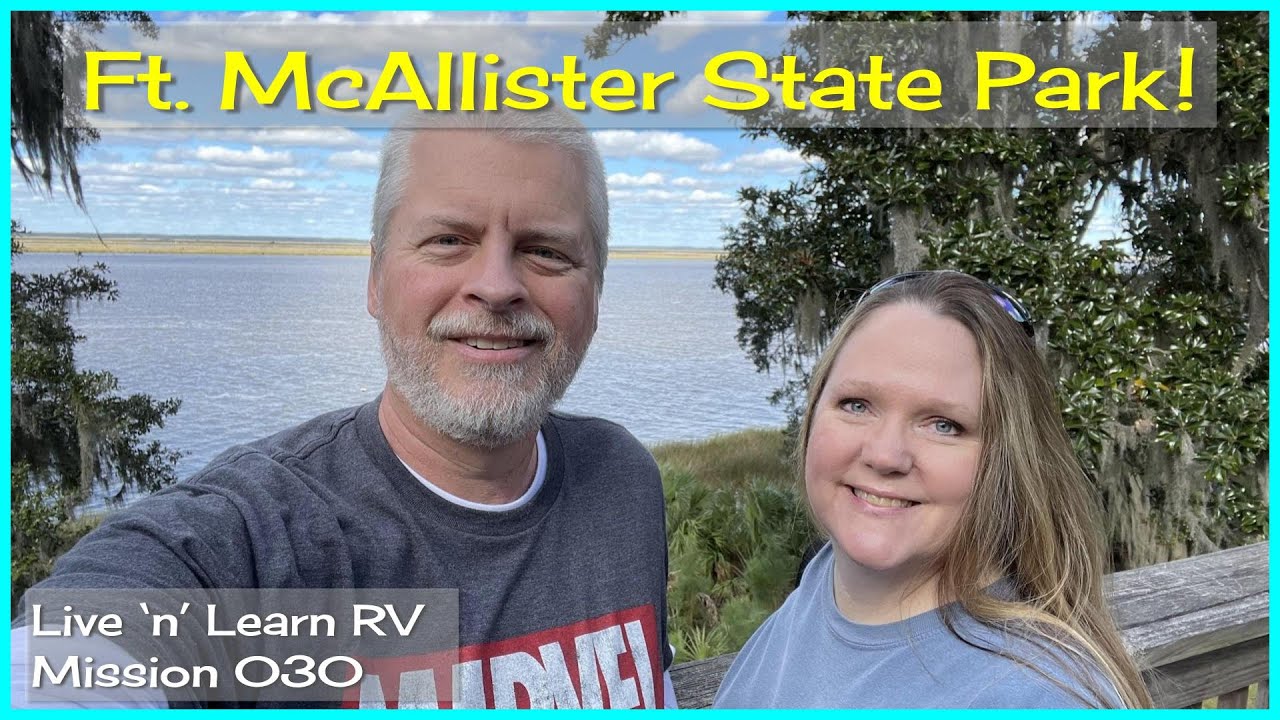 RV'ing Ft. McAllister State Park for Halloween 🎃 | SAVANNAH GA - (Mission 030)