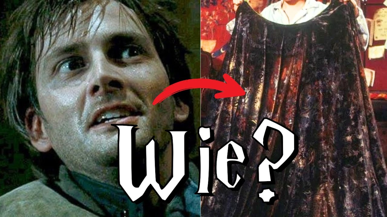 Wie hat Barty Crouch Jr. den Unsichtbarkeitsumhang bekommen?