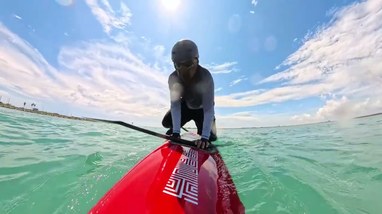 Flat Water Practice at the Dolphin Cove
