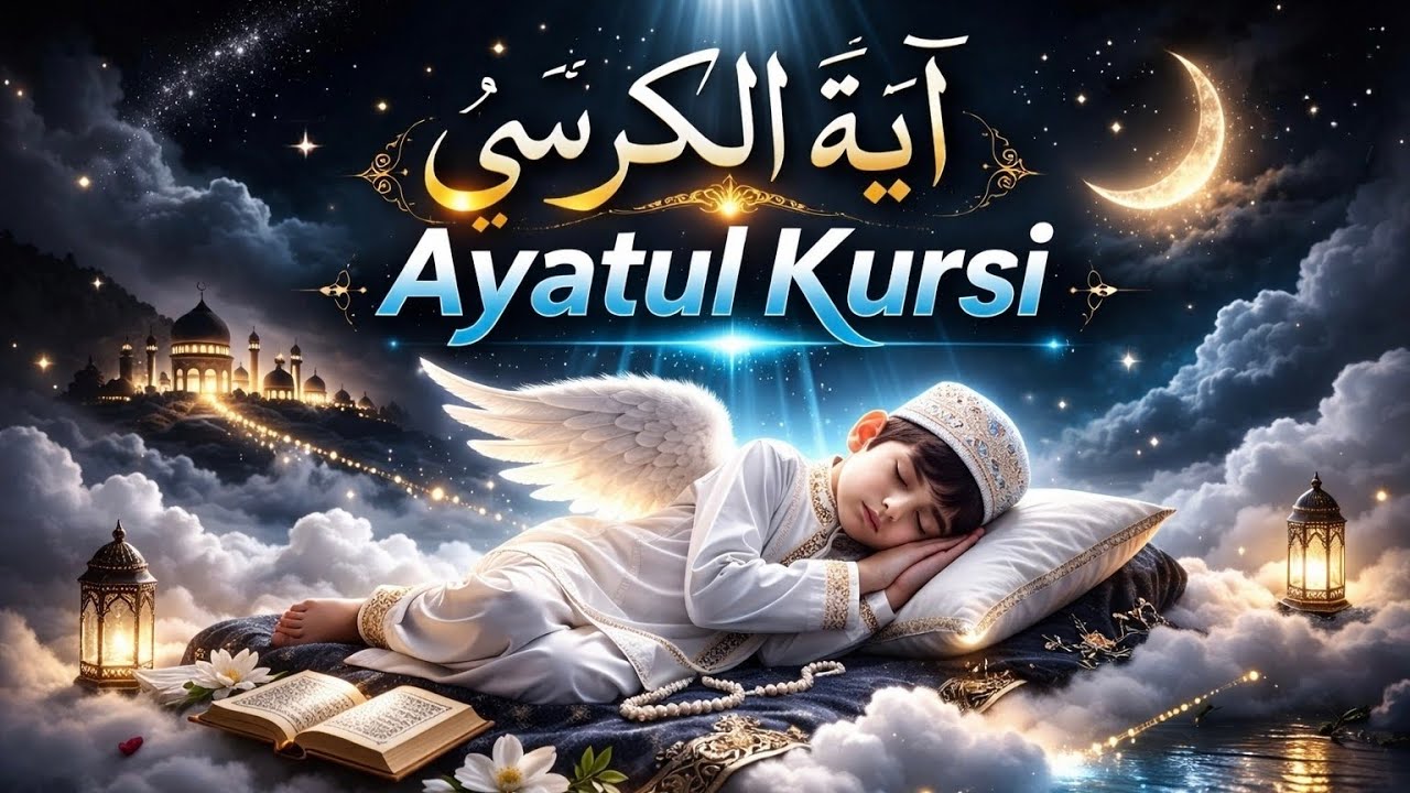 Ayatul Kursi (Full) – Night Lofi Recitation for Anxiety & Relaxation | Noor TV