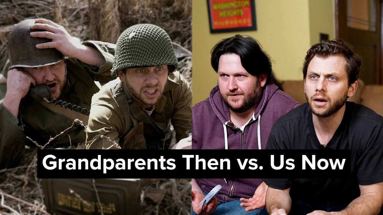 Grandparents Then vs. Us Now