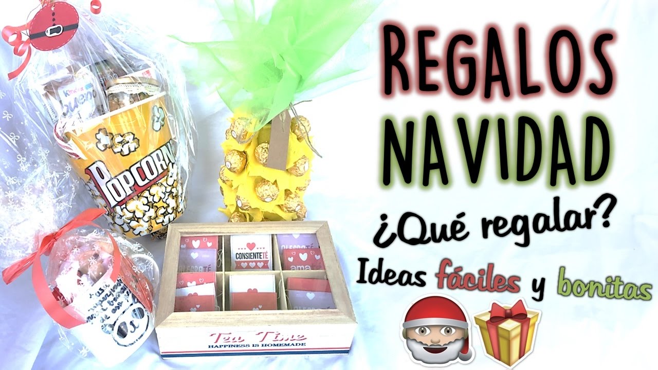 DIY: Regalos express &iquest;Qu&eacute; regalar en Navidad? | Ideas low cost, f&aacute;ciles y bonitas