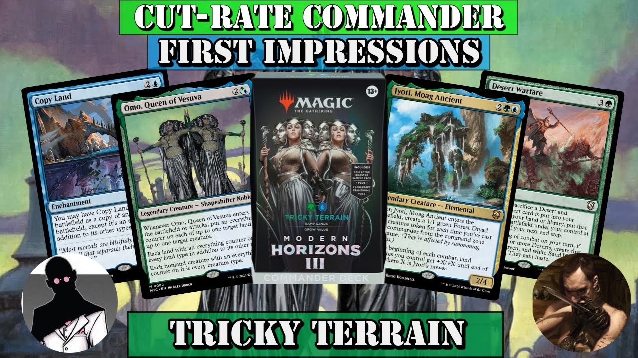 Cut-Rate Commander | Precon First Impressions | Tricky Terrain