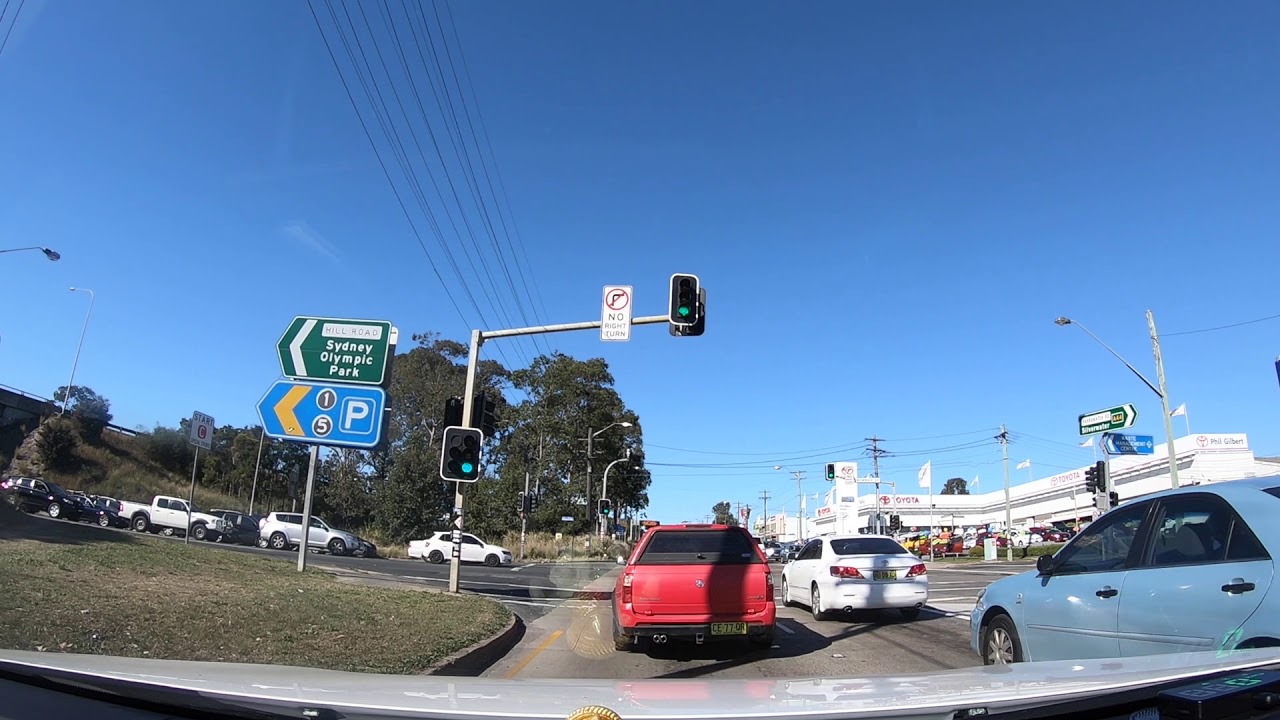 Drive From Parramatta to Flemington Market