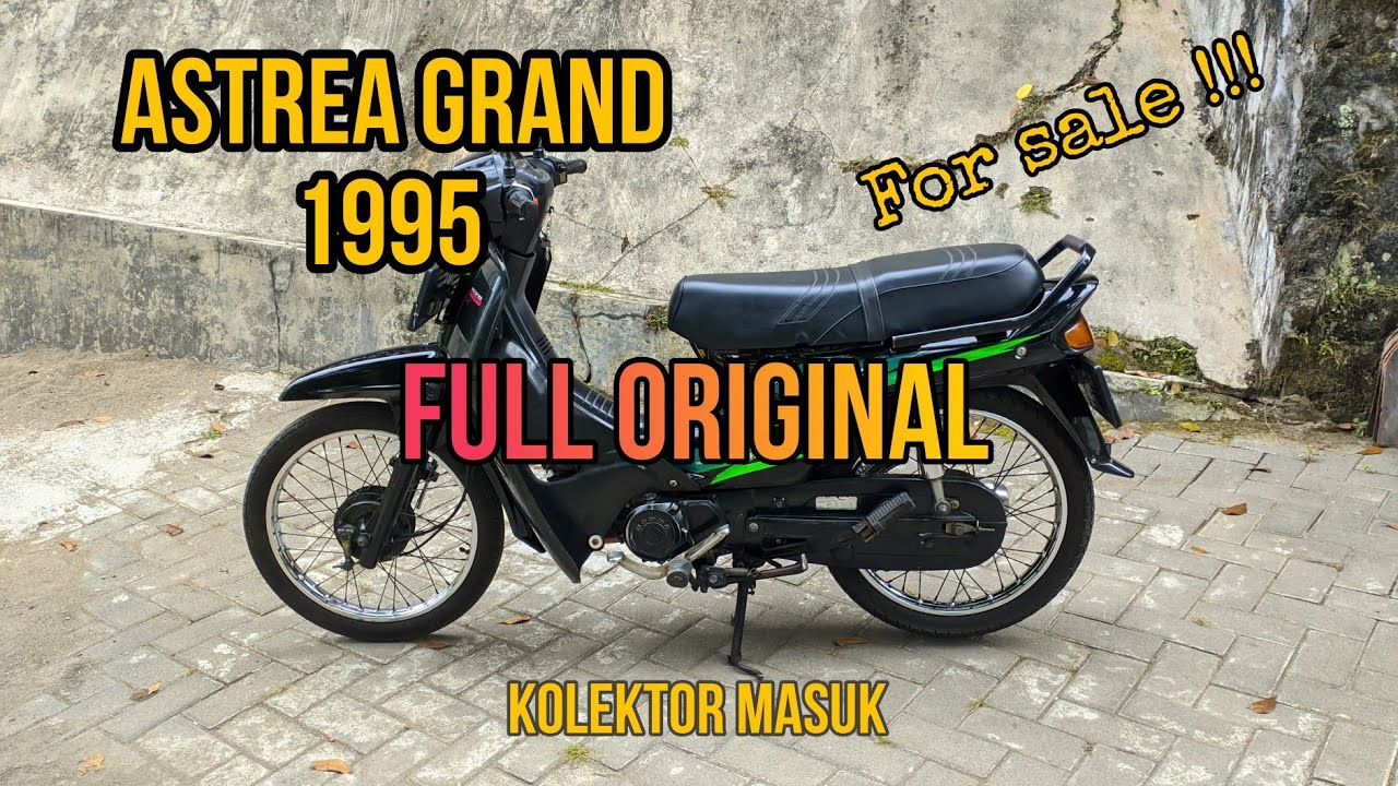 (SOLD) ASTREA GRAND 1995 ISTIMEWA FULL ORIGINAL COCOK BUAT KOLEKTOR