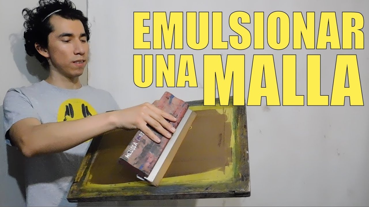 El misterio de emulsionar un marco de serigrafía por fin revelado - Cómo emulsionar una malla fácil