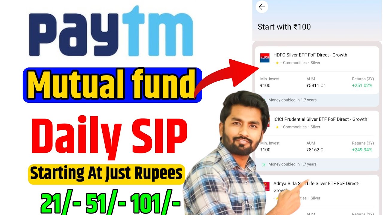Paytm daily sip launched | paytm daily sip 100 |paytm daily sip mutual fund |paytm daily sip kya hai