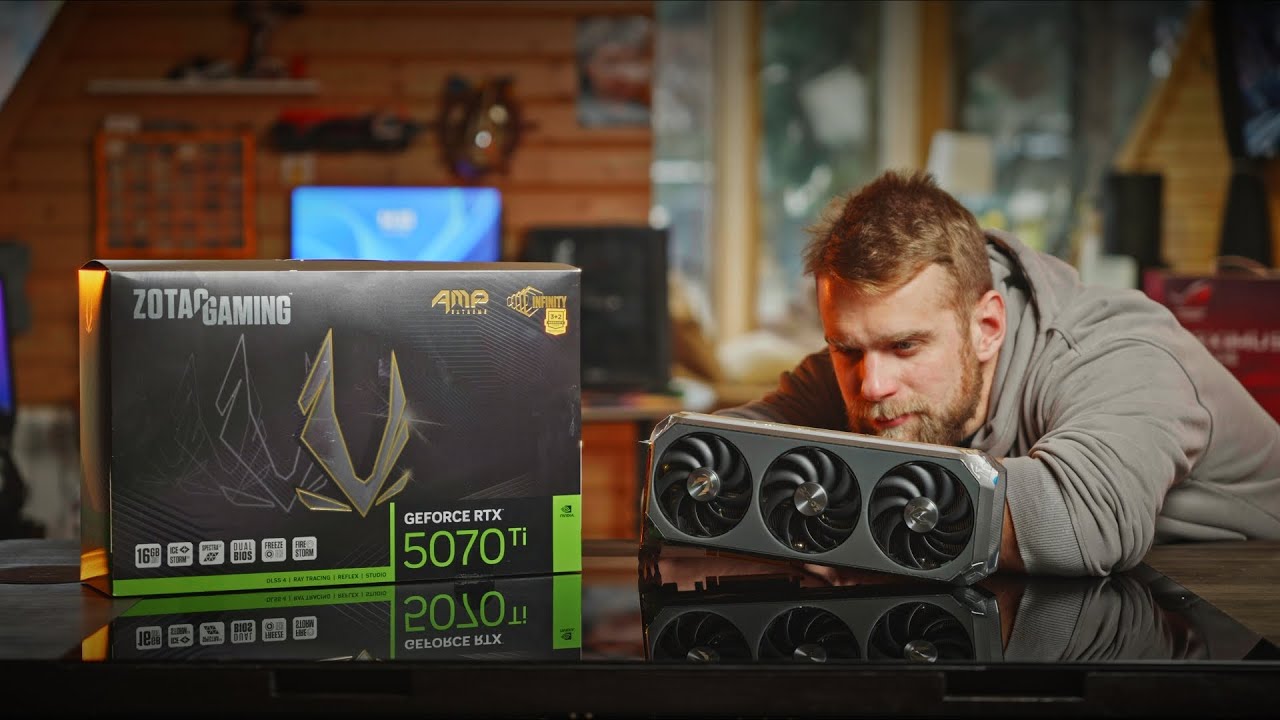 Видеокарта ZOTAC GAMING RTX 5070Ti за 110 000 рублей в СИТИЛИНК