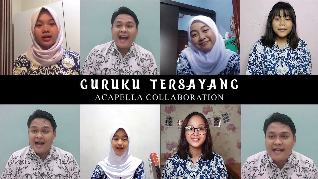 GURUKU TERSAYANG - MELLY GOESLOW (AKAPELA)