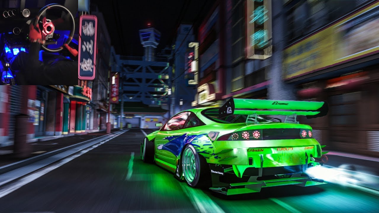 Paul Walker Drifting in Chinatown, Japan | Mitsubishi Eclipse | Assetto Corsa
