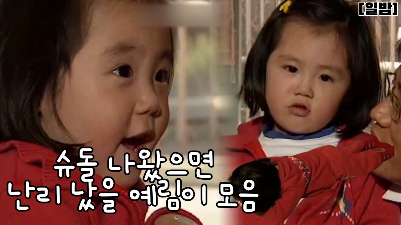 [옛능발굴] | 슈돌 나왔으면 난리났을 이경규딸 예림이의 귀여운시절 모음.Zip | 970413방송