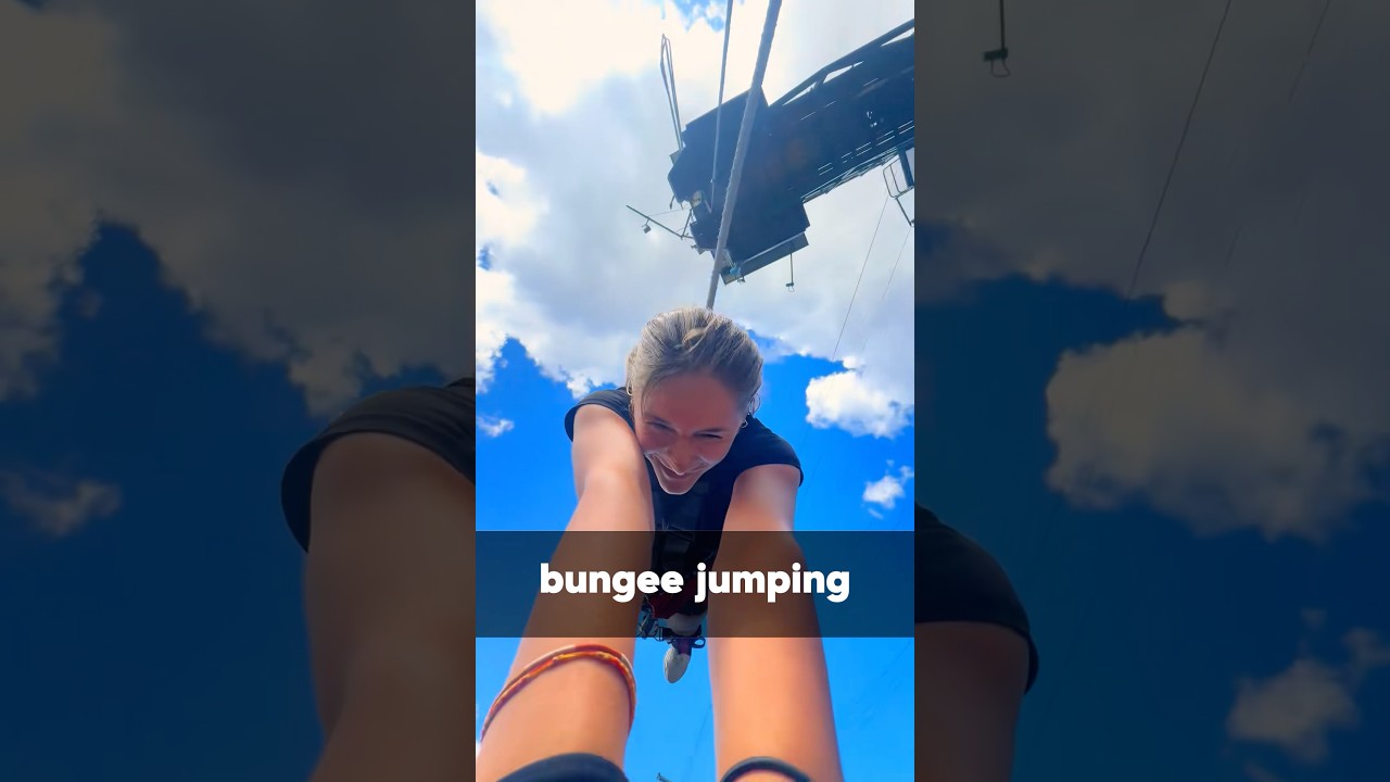 Who wouldn’t feel dizzy watching bungee jumping?  #sport  # bungee  #funny   #fyp