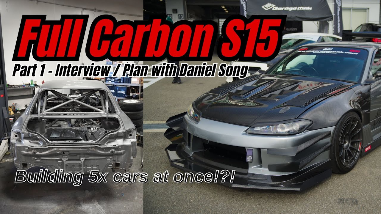 Jak zbudować 5 samochod&oacute;w naraz na SEMA! Część 1 z projektu Daniela Songa &bdquo;Garage Mak S15 Widebody&rdquo;