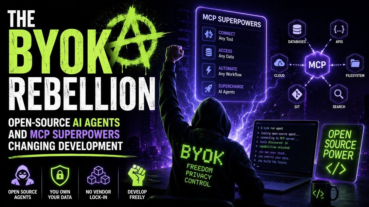 Восстание BYOK | Open-Source AI-агенты и суперсилы MCP, меняющие разработку | Uplatz