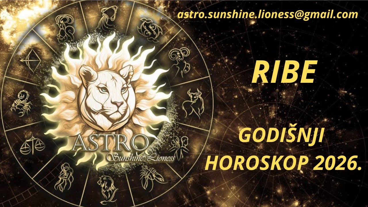 Ribe - Godi&scaron;nji horoskop 2026.