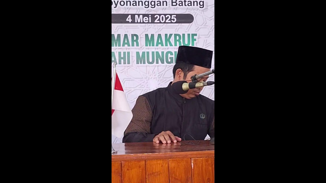 AMAR MAKRUF NAHI MUNGKAR | Ustadz Mujiman Di Proyonanggan Tengah Batang