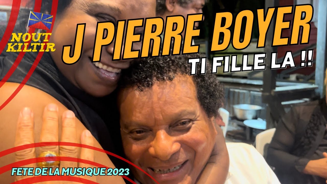 Jean Pierre BOYER - Ti fille la - en Live chez KANAL AUSTRAL.TV pour la fête de la musique 2023.