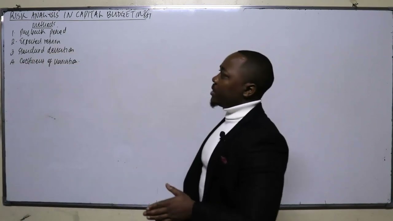 FM { RISK ANALYSIS IN CAPITAL BUDGETING