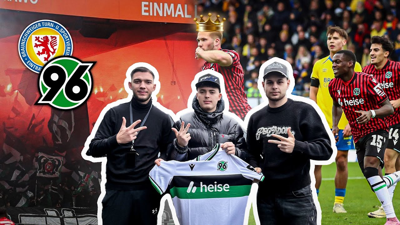 Derby Klatsche verteilt🫣 [Eintracht Braunschweig vs Hannover 96]