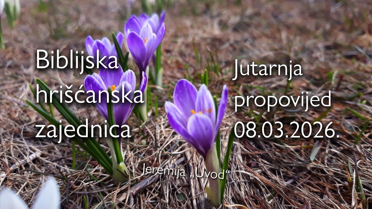 Jutarnja propovijed 08.03.2026.