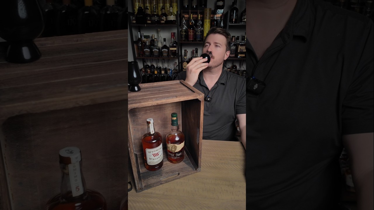 New series Wife Pour Wednesday. Buffalo Trace Vs Wyoming Whiskey. Only one winner! 