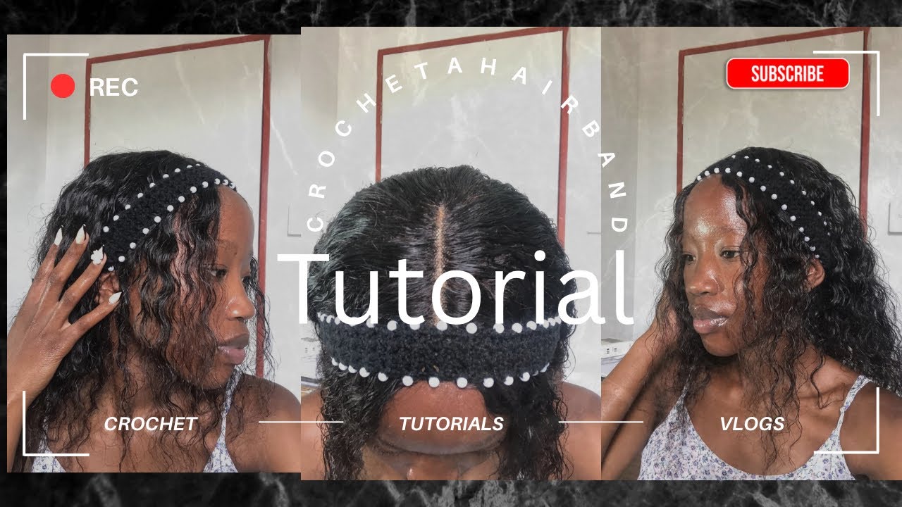 Crochet Hairband Beginner Friendly Tutorial 
