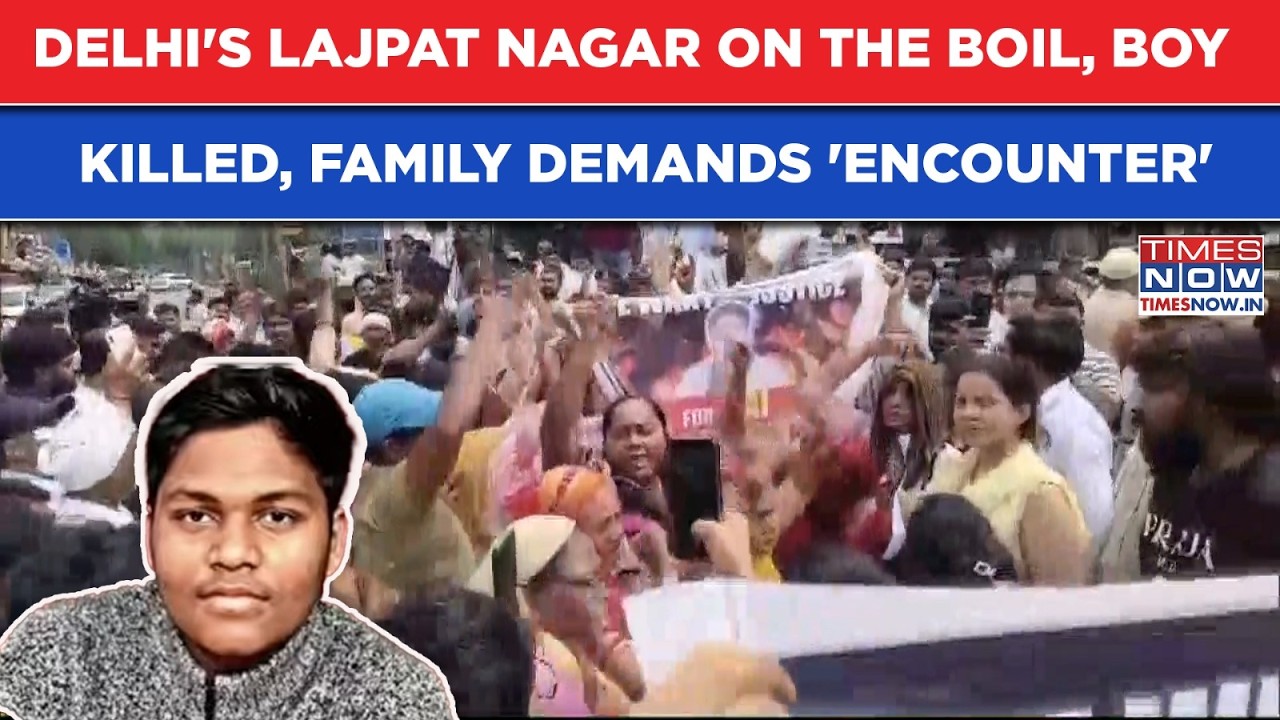 Delhi's Lajpat Nagar Killing Angers Residents, Teen's Family Hits Streets To Demand 'Encounter'