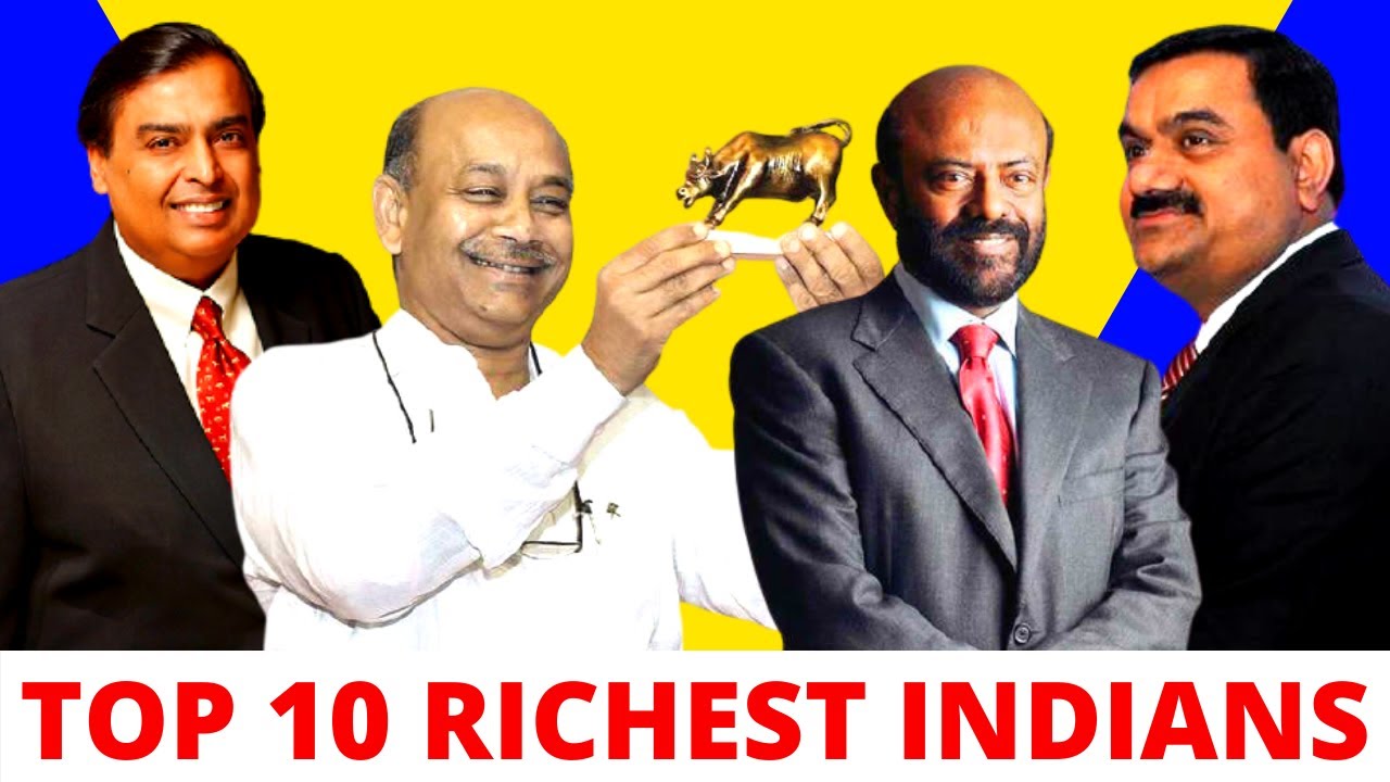 Top 10 Richest Indians of 2021