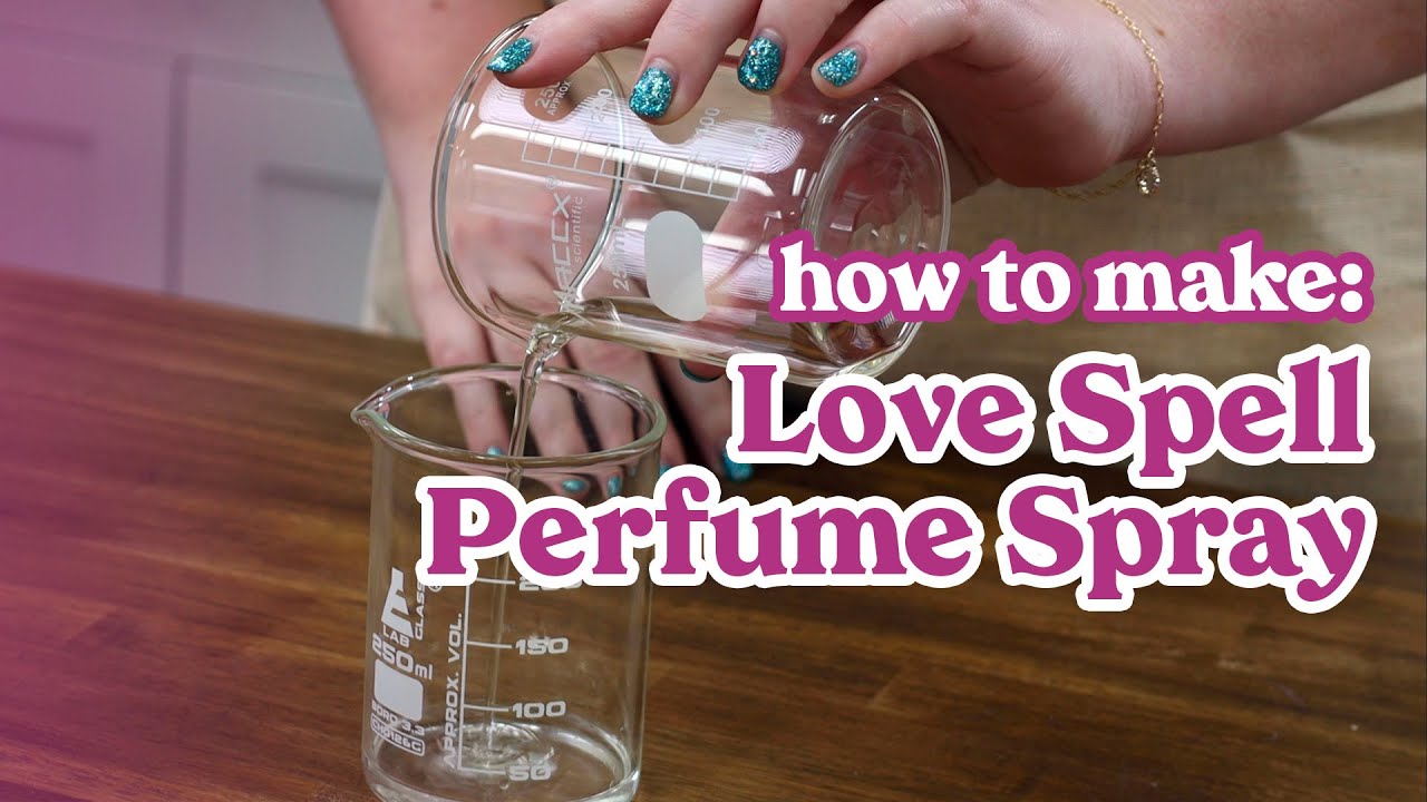 How to make a Perfume Spray I Recipe Included I Love Spell