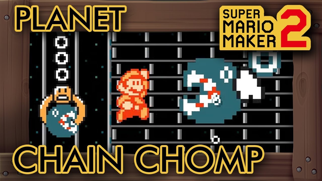 Super Mario Maker 2 - Creative Chain Chomp Co-Op Level