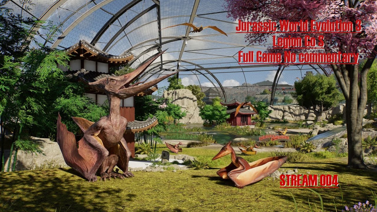 Jurassic World Evolution 3 - Bac à Sable - No commentary