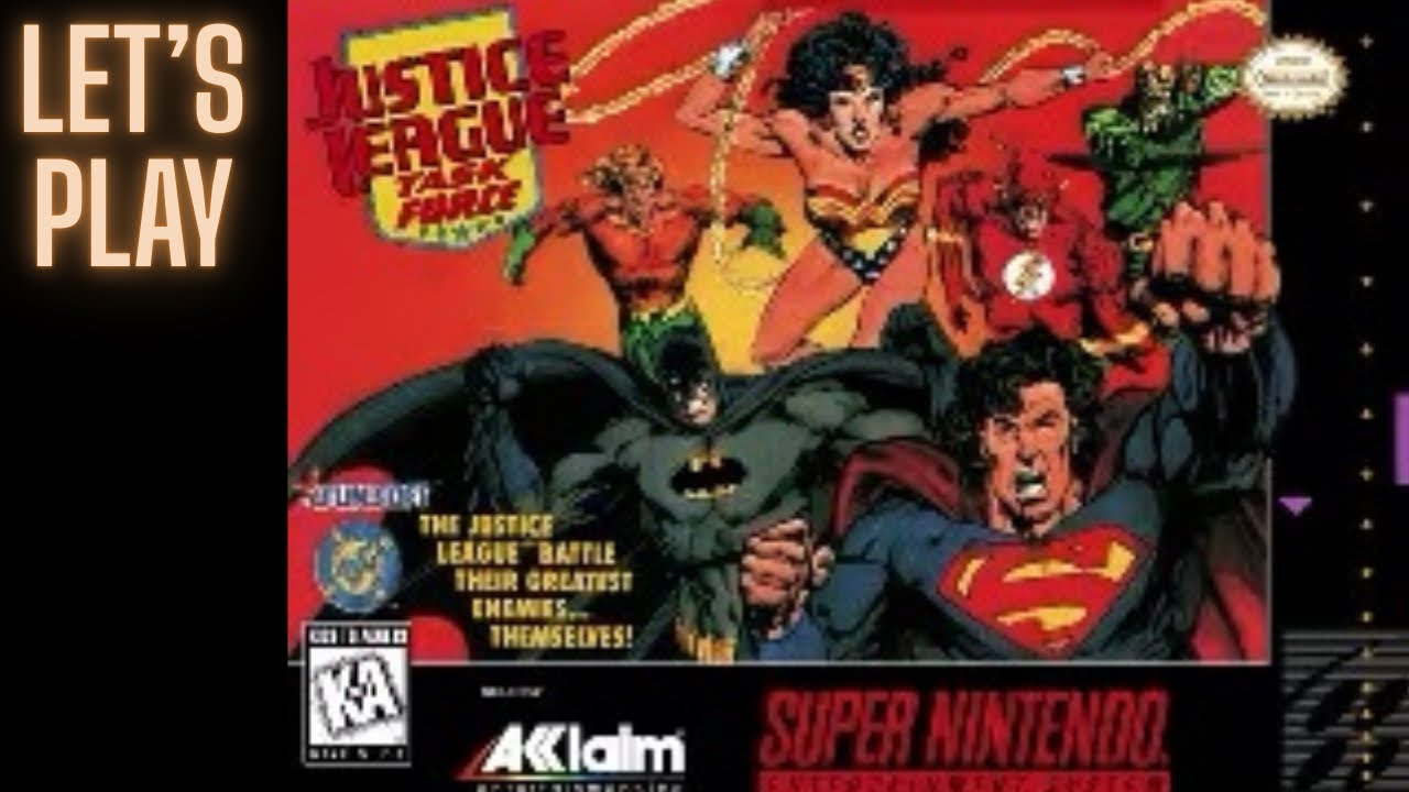 THE JUSTICE LEAGUE GAME DC PRETENDS NEVER EXISTED - [Justice League:Task Force]