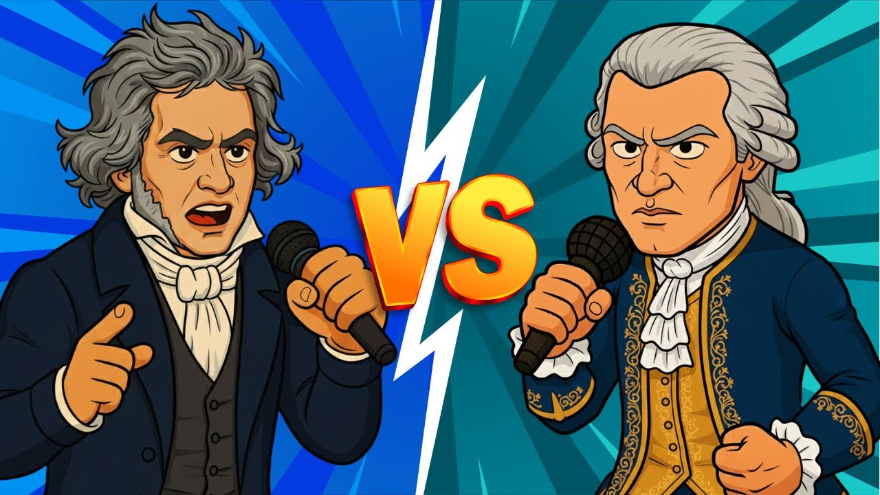 BEETHOVEN VS MOZART