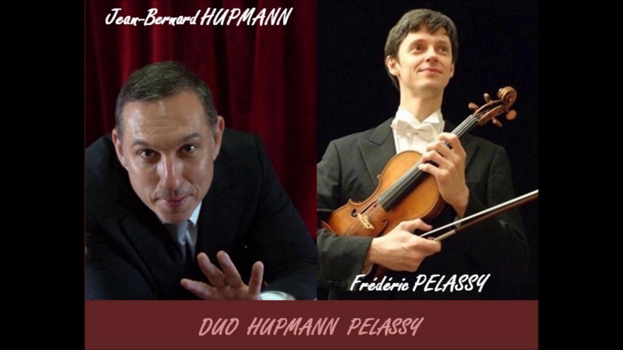 DUO HUPMANN PELASSY   Camille SAINT-SAENS Op. 28