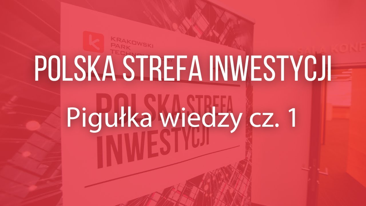 Polska Strefa Inwestycji - pigułka wiedzy cz.1