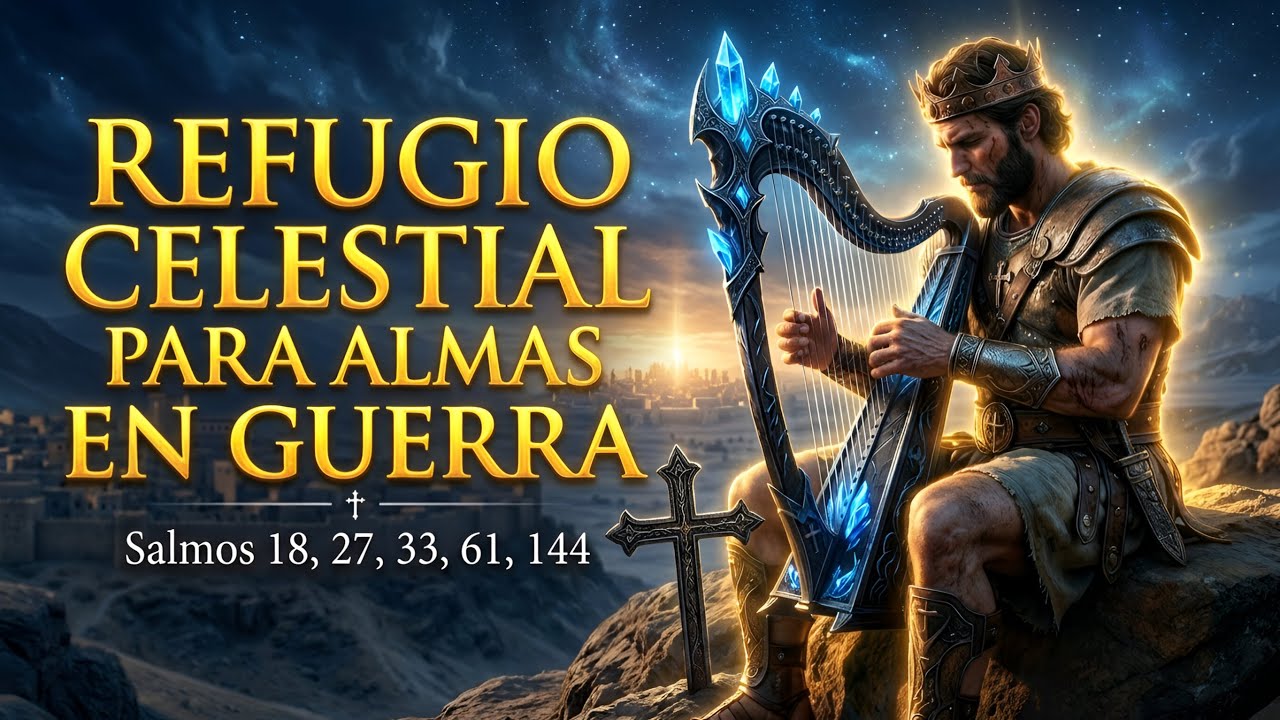 ⛈️ REFUGIO CELESTIAL PARA ALMAS EN GUERRA 🛡️🐑 Adoración de Calma y Gloria